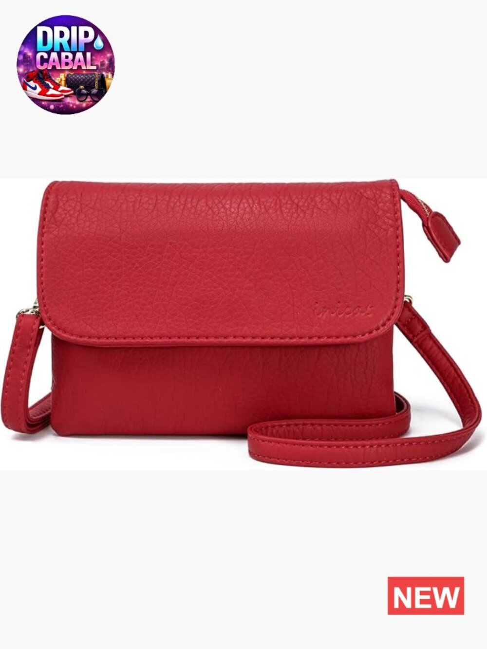 RFID Blocking Small Crossbody Bag Vegan Leather Mini Travel Purse Cell Phone